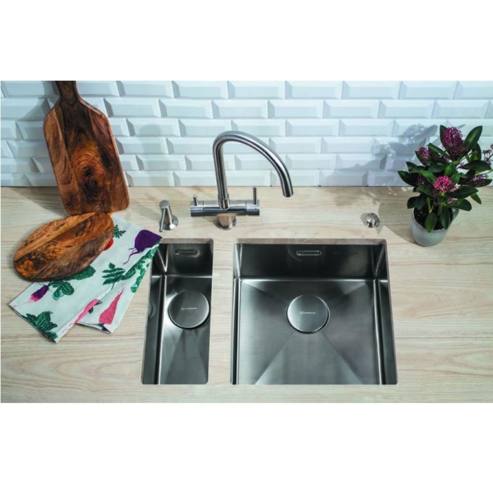 Мойка кухонная Omoikiri Taki 44 Вороненая сталь 4973521 — изображение 3