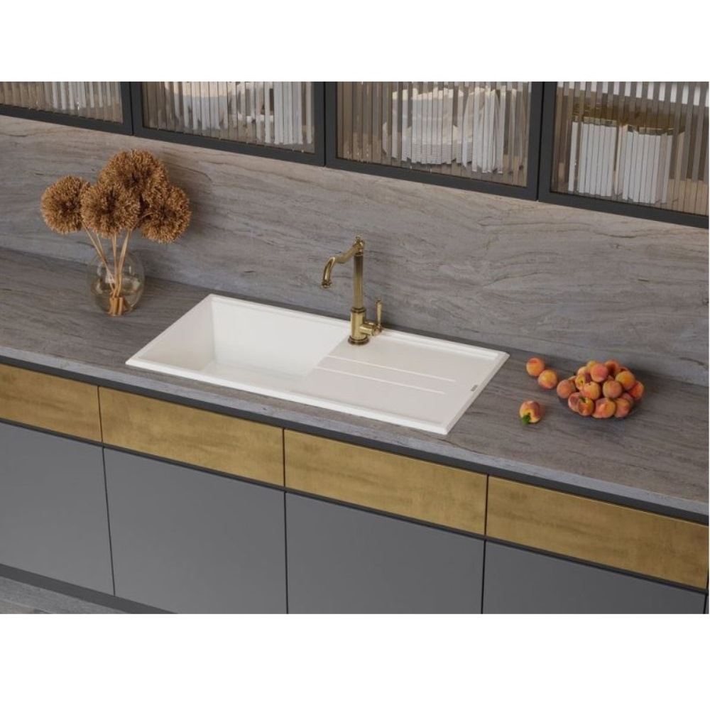 Мойка кухонная Omoikiri Tedori 100 Платина 4993923 — изображение 2