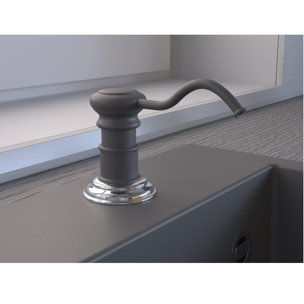 Дозатор встраиваемый Omoikiri ОМ-01 Платина 4995015 — изображение 2