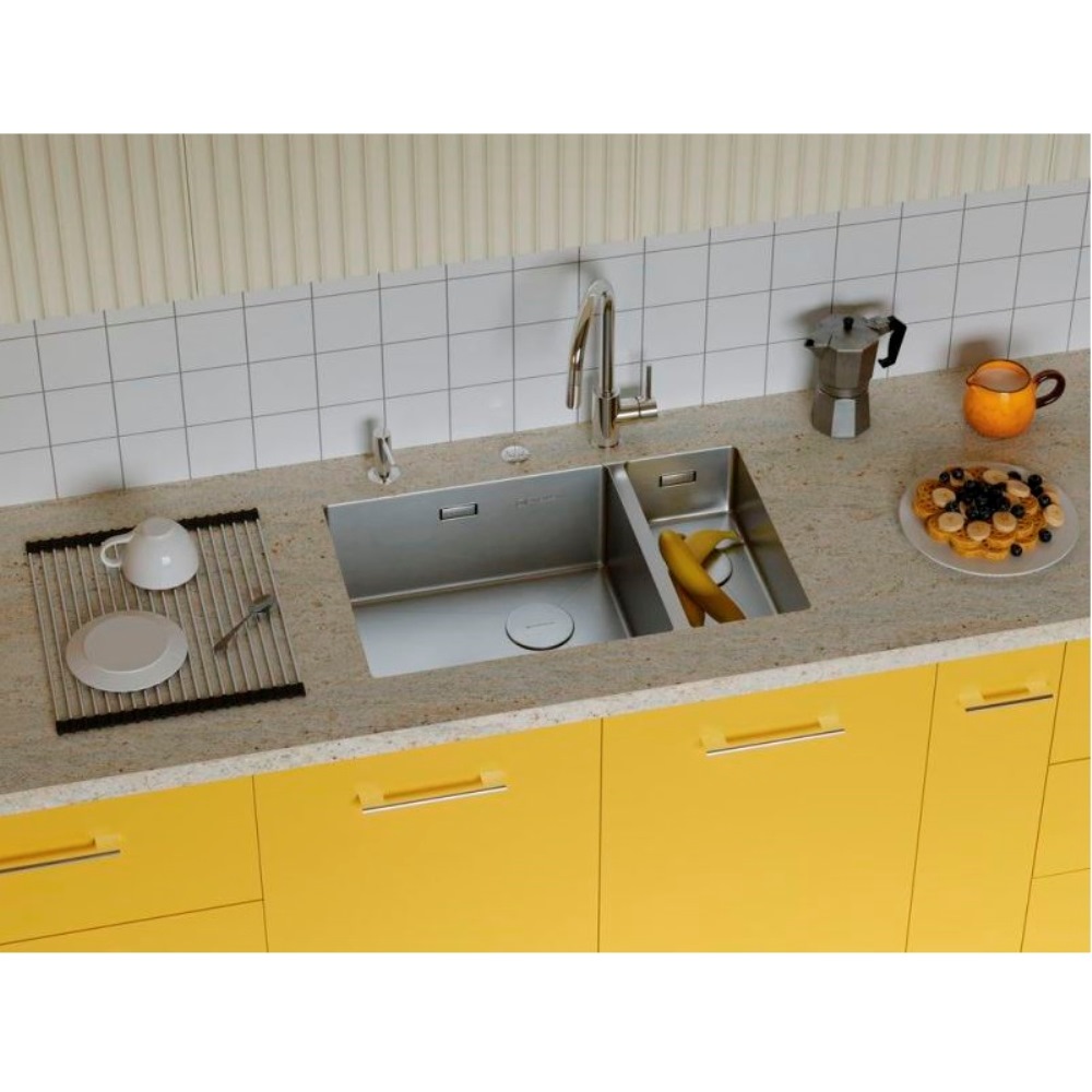 Мойка кухонная Omoikiri Taki Side левая 70 Графит 4997050 — изображение 3