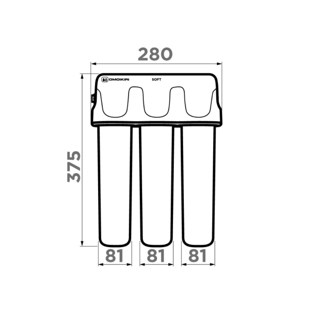 Фильтр для воды Omoikiri Pure Drop Soft 4998031 — изображение 3